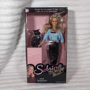 New 1999 Sabrina The Teenage Witch with Salem Glowing Eyes Archie by Geoffrey - Picture 1 of 7