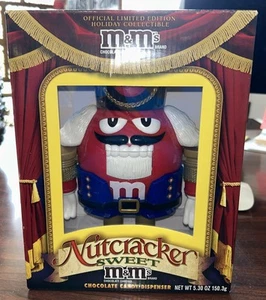 M&M'S Limited Edition NUTCRACKER SWEET DISPENSER Holiday Collectible NIB - Picture 1 of 7