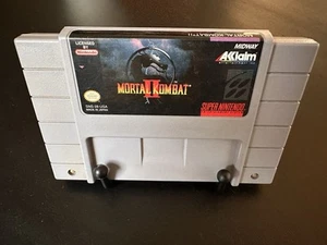 Mortal Kombat II (2) SNES Super Nintendo Authentic & Tested Cartridge - Picture 1 of 5