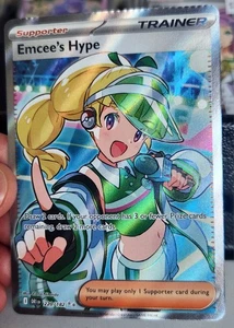 *Errore* Scarlet & Violet Series Destinated Rivals Emcee's Hype Ultra Rara #220/182 - Foto 1 di 7