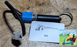 Pride Revo Mobility Scooter Key & Barrel Sku 482 Tested & Working - Picture 1 of 2