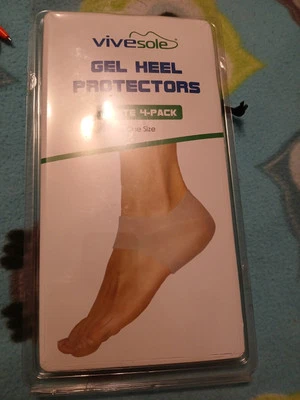 Vivesole Gel Heel Protection 4pk 1 Size - Image 1 of 2