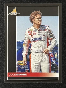 2022 Panini Chronicles Pinnacle Blue Cole Moore Bill McAnally Racing - Foto 1 di 2