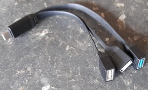 Type-C to USB3.0 Female OTG Adapter Data Cable - Picture 1 of 3