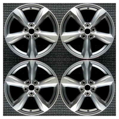 Juego llantas de carbón de fábrica OEM 2015 2017 2019 2021 2023 Ford Mustang 10029 Foto 1 de 4