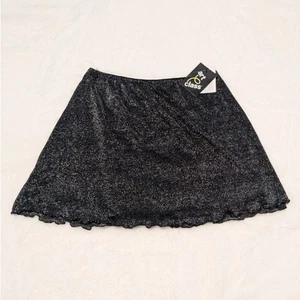 Black Glitter Girl's Skirt Size L (10/12) - Picture 1 of 5