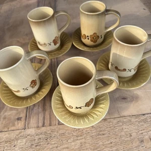 Isle Of Man Pottery Tea Coffee Set  - Picture 1 of 5