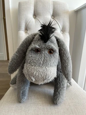 Disney Store Eeyore Christopher Robin Movie Winnie The Pooh Live Action Plush - Image 1 of 4