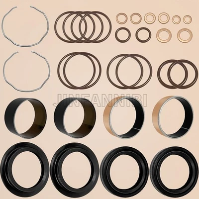 Kit de reconstrucción de sello de buje de horquilla para Kawasaki ZX600 ZX1000 ZG1200 ZG1300 VN1500/800 Foto 1 de 4