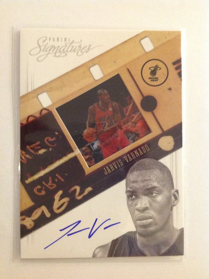 2012/13 Panini Signatures FILM Auto Autograph JARVIS VARNADO #108 HEAT - Image 1 of 1