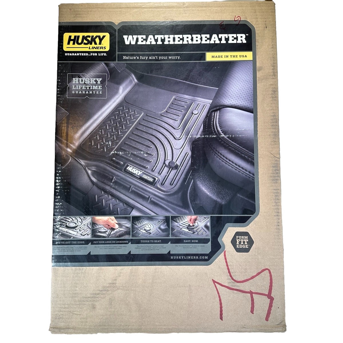 Husky Liners WeatherBeater Front & 2nd Row Floor Liners 99651 for Lexus RX Husky Liners WeatherBeater Front & 2nd Row Floor Liners 99651 for Lexus RX
