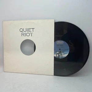 Quiet Riot Cum On Feel The Noize Vinyl 12" Single Canada 1983 Promo Press VG+ - Picture 1 of 2