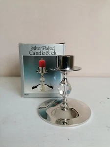 Vintage Marks & Spencer (St Michael) Kerzenständer versilbert - Bild 1 von 6