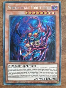 Yu-Gi-Oh! LDS3-DE009 Maldito Miedo a la Muerte Secreto Raro Casi Nuevo 1ª Ed - Imagen 1 de 1
