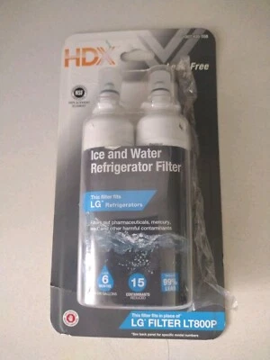 HDX Ice And Water Refrigerator Filter Replacement For LG LT800P 2 Pack - Image 1 of 2