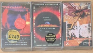SOUNDTRACK CASSETTE ALBUM BUNDLE ARMAGEDDON,  DAYS OF THUNDER, NOBODY'S CHILD - Picture 1 of 3
