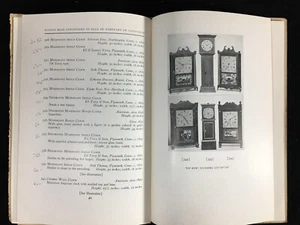Antique American Clocks Sandwich Glass Americana -Ayer Collection 1937 Catalog - Imagen 1 de 6