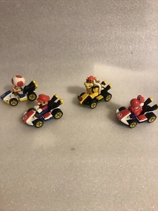 2018 Nintendo Hot Wheels Mario Kart Bowser, Yoshi, Mario And Toad Standard Karts - Picture 1 of 13