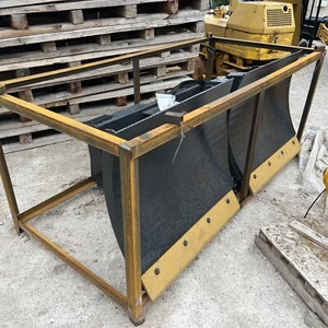 Skid steer 84 inch v blade snow plow Cat Case Bobcat Snowplow New V Plow - Picture 1 of 12