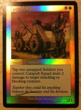 Foil Catapult Squad - Onslaught  - Magic: The Gathering