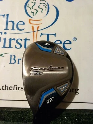 Tommy Armour Left Handed 845 TA 25 22* 4 Hybrid Uniflex Graphite Shaft - Image 1 of 4