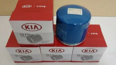 FILTRO DE ACEITE DE MOTOR ORIGINAL X 5EA TRAJES HYUNDAI GETZ 2005-2011 1.4 GASOLINA Foto 1 de 4