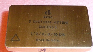 NUEVO 1 PIEZA DAICO DA0953 GaAS 5 secciones atenuador DC 500 MHz 1.7dB 24-PIN DIP GOLD - Imagen 1 de 8