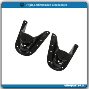 2PCS Front Rear Leaf Spring Shackle Hanger Fit For 1973-1980-1987 Chevy K10 K20 - Picture 1 of 8