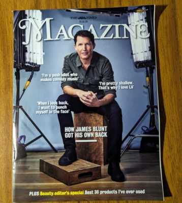 Times Magazine James Blunt, Jean-Claude Van Damme, Angelina Jolie, Matt Hancock - Image 1 of 4
