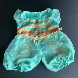 Costruisci un orso principessa gelsomino solo costume Disney Aladdin pavone verde acqua - Foto 1 di 12