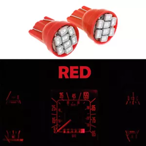 Gauge Cluster LED Dashboard Bulbs Kit Pure Red For Ford 76-79 F100 - F350 Truck - Picture 1 of 7