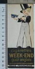 TABAC ANCIEN MARQUE-PAGE PUBLICITÉ CIGARETTES 1930-1940 RÉGIE FRANÇAISE SEITA
