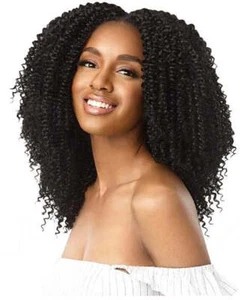 Outre Big Beautiful Hair 4A Kinky Curly Clip In - Picture 1 of 2