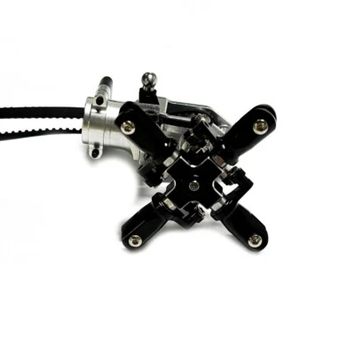 450 4 lâminas de acionamento por correia de rotor traseiro para helicóptero de controle remoto Align trex 450 - Imagem 1 de 4