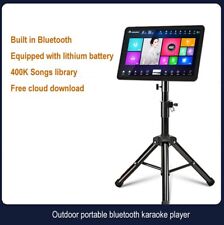 InAndon Portable Bluetooth 5.0 karaoke machine,14.1 '' screen,1TB HDD Portable