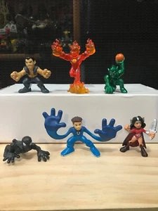 Marvel Super Hero Squad Action Figures Lot Spiderman  lot of 6 - Picture 1 of 1