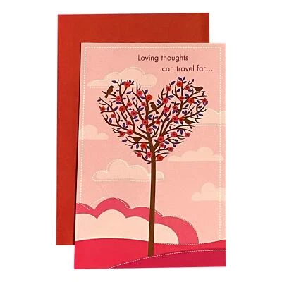 Tarjeta de felicitación de San Valentín para seres queridos, amigos y familiares - pensamiento amoroso Foto 1 de 2