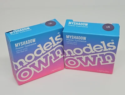 Models Own MYSHADOW Powder EyeShadow 08 INDIGO-GO 0.07oz (LOT OF 2) - Image 1 of 2