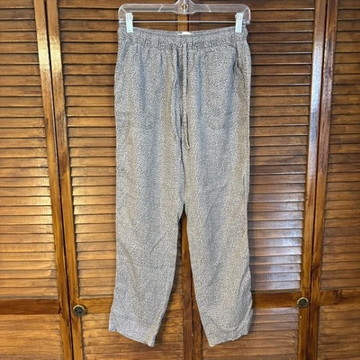 C&C California Women's Pants - Pull On Gray Geometric - Size XS -Elastic Waist - Image 1 of 4