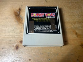 Atari 2600 Donkey Kong by Nintendo 1981 Vintage Game Cartridge Only Tested Works