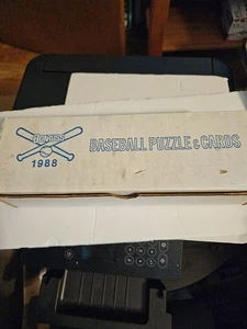1988 DONRUSS MLB Baseball Complete 660 Card Set with Puzzle Cards Factory Sealed - Picture 1 of 6