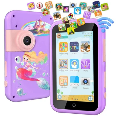 Kids Smart Phone Toy for Girls Boys 3 4 5 6 7 8 9 Years Old, 4" Large T... - Image 1 of 4