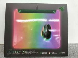 RAZER FIREFLY V2 PRO Phantom Green Edition RGB Gaming Mouse Pad ,Brand New F/JPN - Picture 1 of 10