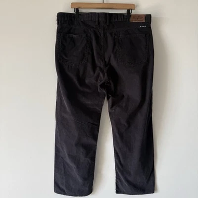 Lucky Brand Mens Corduroy Pants 40X30 Gray Casual Office Holiday Minimal Capsule - Image 1 of 4