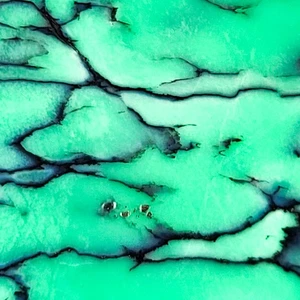 GS1007 Emerald Rose Variscite Rohplatten Set 60 Gramm; Lapidar; Cabbing - Bild 1 von 12