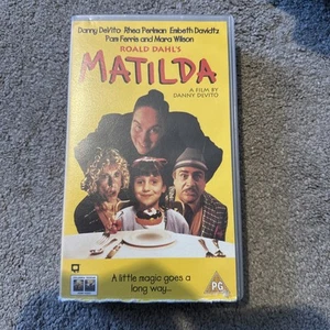 MATILDA VHS A Film By Danny Devito Starring Danny DeVito Pam Ferris - Picture 1 of 2