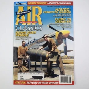 Air Classics June 2009 P-51 Ace Down Over France Havoc DB-7 Sexy Sue Invader - Imagen 1 de 3