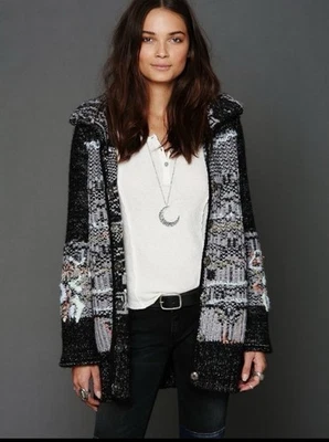 Cárdigan Suéter Free People Tree Raro M Foto 1 de 4