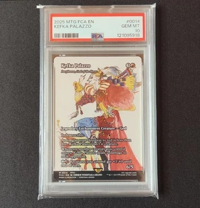 PSA 10 MAGIC THE GATHERING FINAL FANTASY: THROUGH THE AGES 0014 KEFKA PALAZZO - Picture 1 of 2