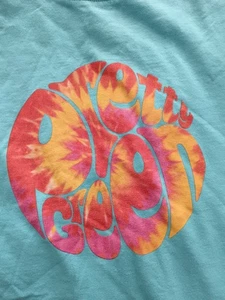 Pretty Green Light Blue Short Sleeve T-shirt. Sunburst Size Large Slim Fit - Picture 1 of 3